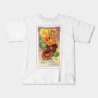 D. M. Ferry & Co. Nasturtiums Kids T-Shirt